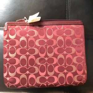 Coach tablet sleeve nwt